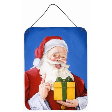 Carolines Treasures 12 x 16 in. Santa Claus Just for You Wall or Door Hanging Prints PJH3013DS1216